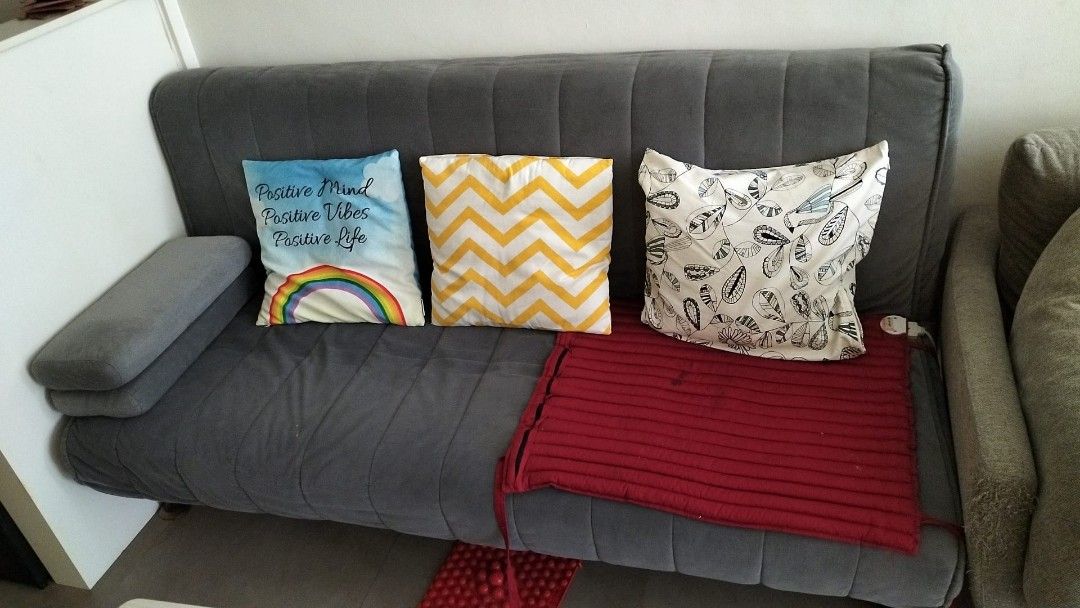 Sofa bed used, Furniture & Home Living, Furniture, Sofas on Carousell