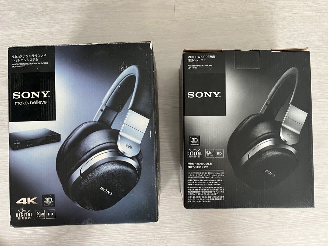 SONY JDM MDR HW700DS Digital Surround Headphone Extra headphone