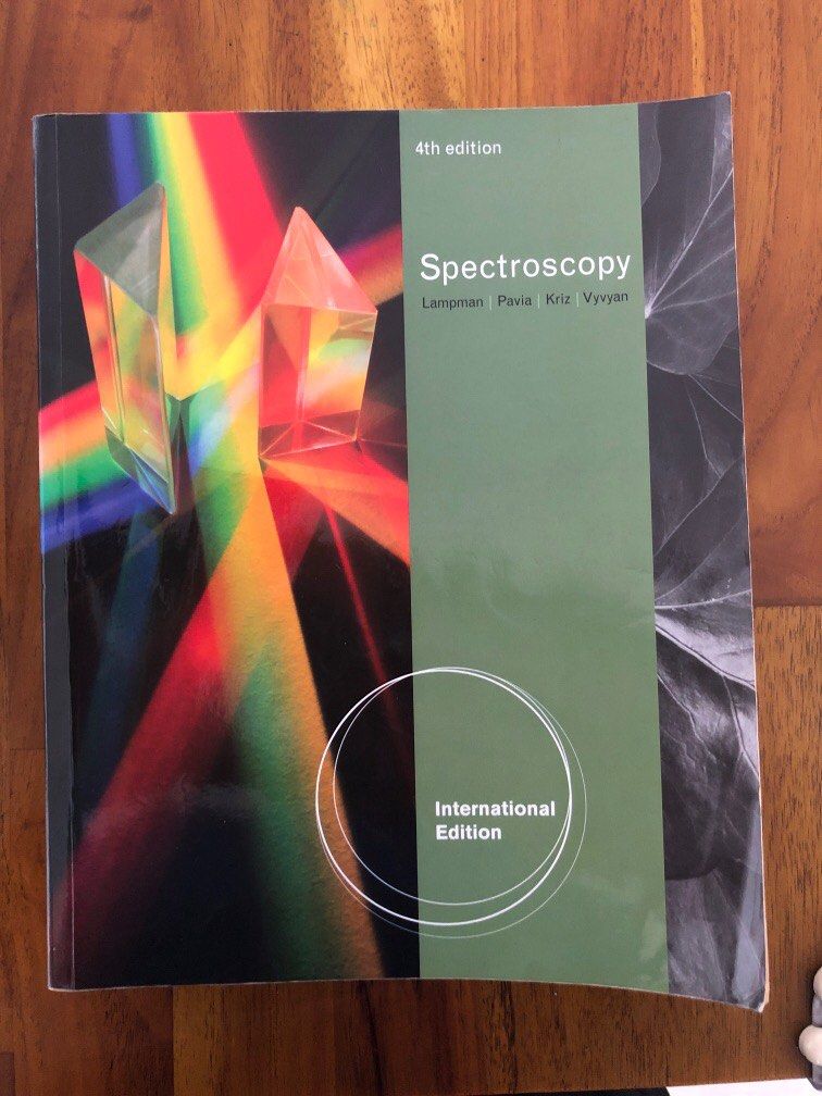 Spectroscopy, Hobbies & Toys, Books & Magazines, Textbooks on Carousell