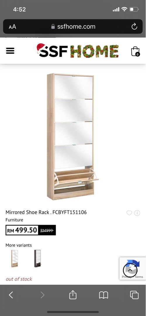Ssf best sale shoe rack