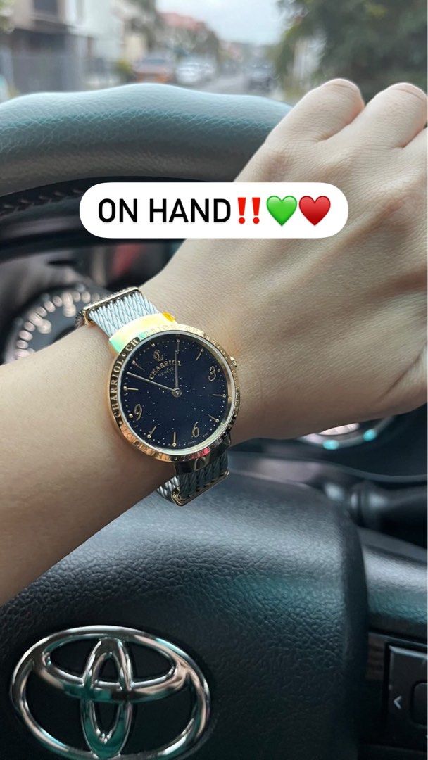 St. Tropez 30mm YG (Category: Luxury Watches) located in Makati City. Submitted by lambogirl (Listing ID 1202659384, Image 2). Description: 👉Charriol New Collections!!!💜💜💜 ✅100% authentic/Brand New ✅ Comes Complete with International warranty and authenticity card. ✅ Free Lifetime Cleaning inside Charriol Boutique. ✅Open for cash/Lay away 1-2 months no interest. ✅ Free Shipping within NCR.😊 .