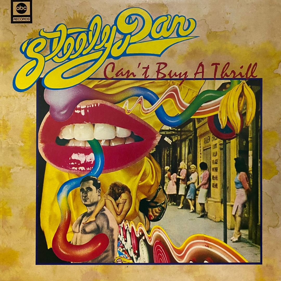Steely Dan Can't Buy A Thrill LP Vinyl Record Piring Hitam (1972, UK