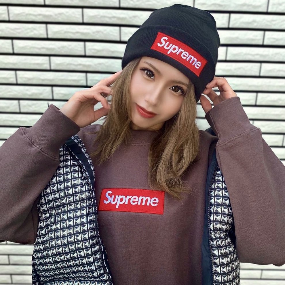 人気が高 Supreme Supreme Box Logo Crewneck 