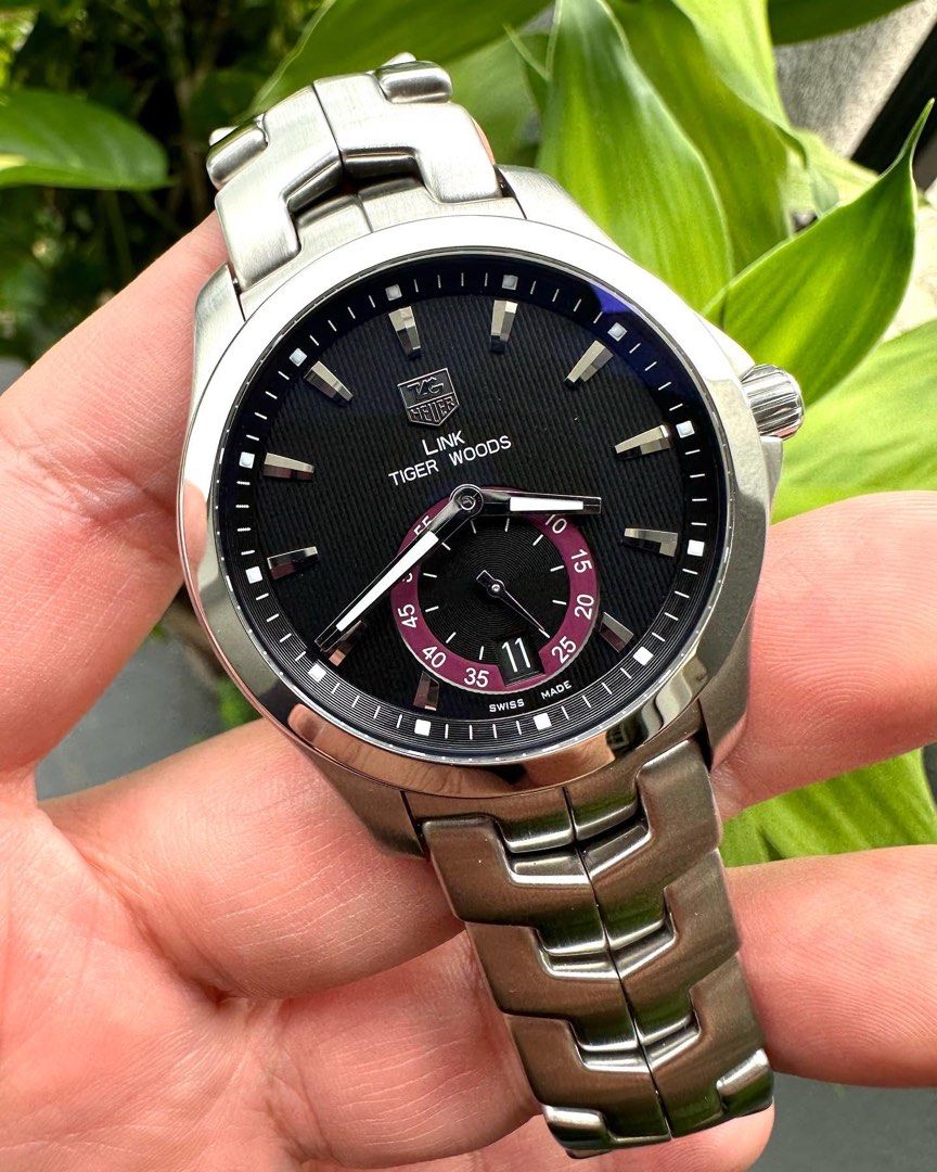Tag heuer link tiger woods sales