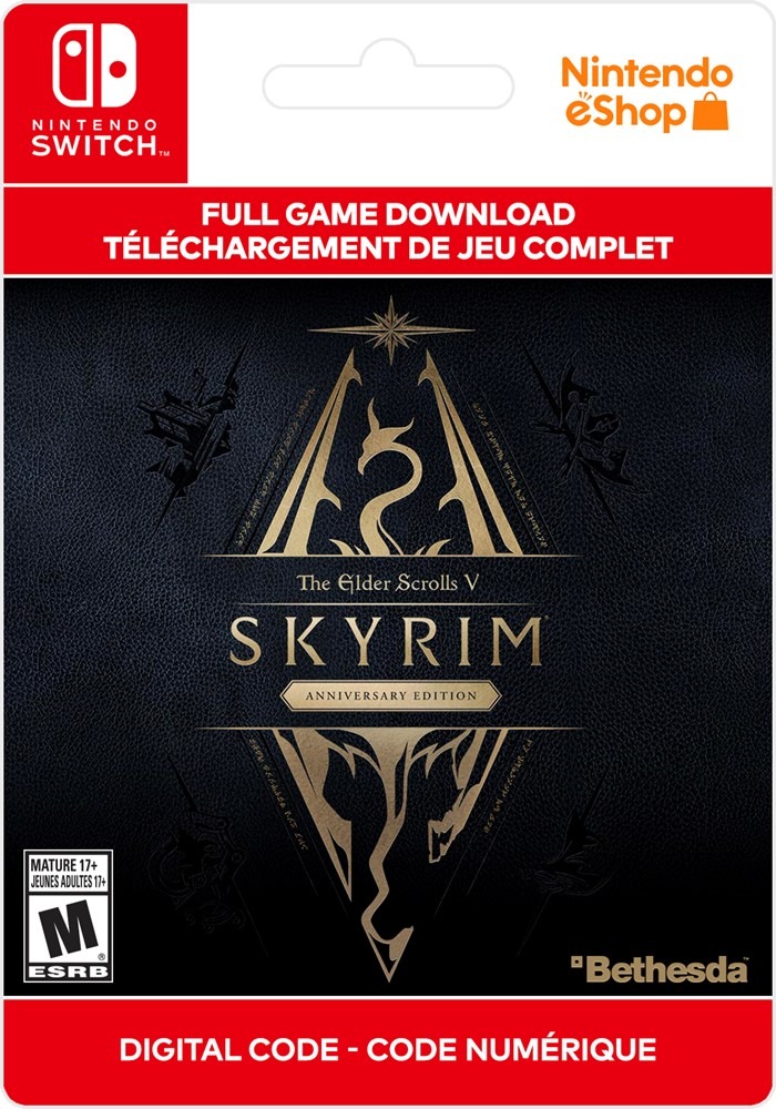 Skyrim switch 2025 digital code free