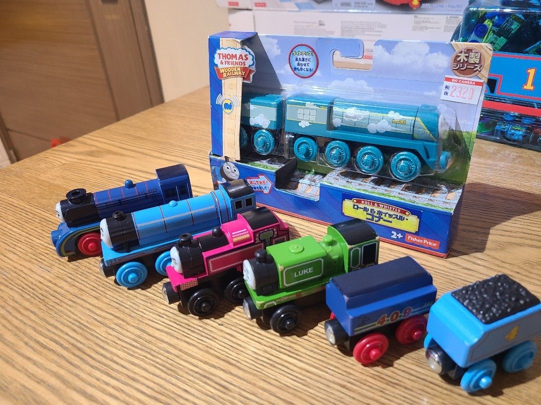 Thomas & Friends Wooden Railway, 興趣及遊戲, 玩具& 遊戲類- Carousell