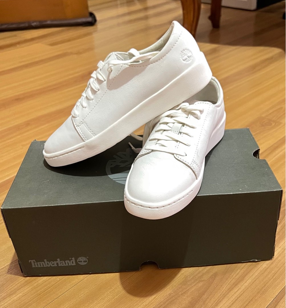 Timberland cheap white sneakers