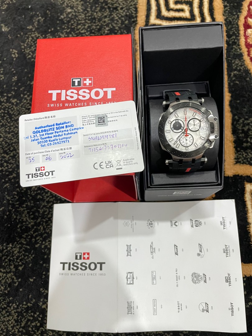Tissot Men s Fashion Watches Accessories Watches on Carousell