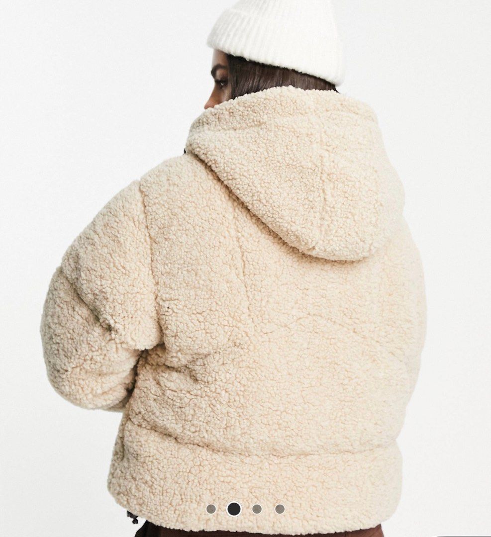 Topshop hooded puffer clearance jacket