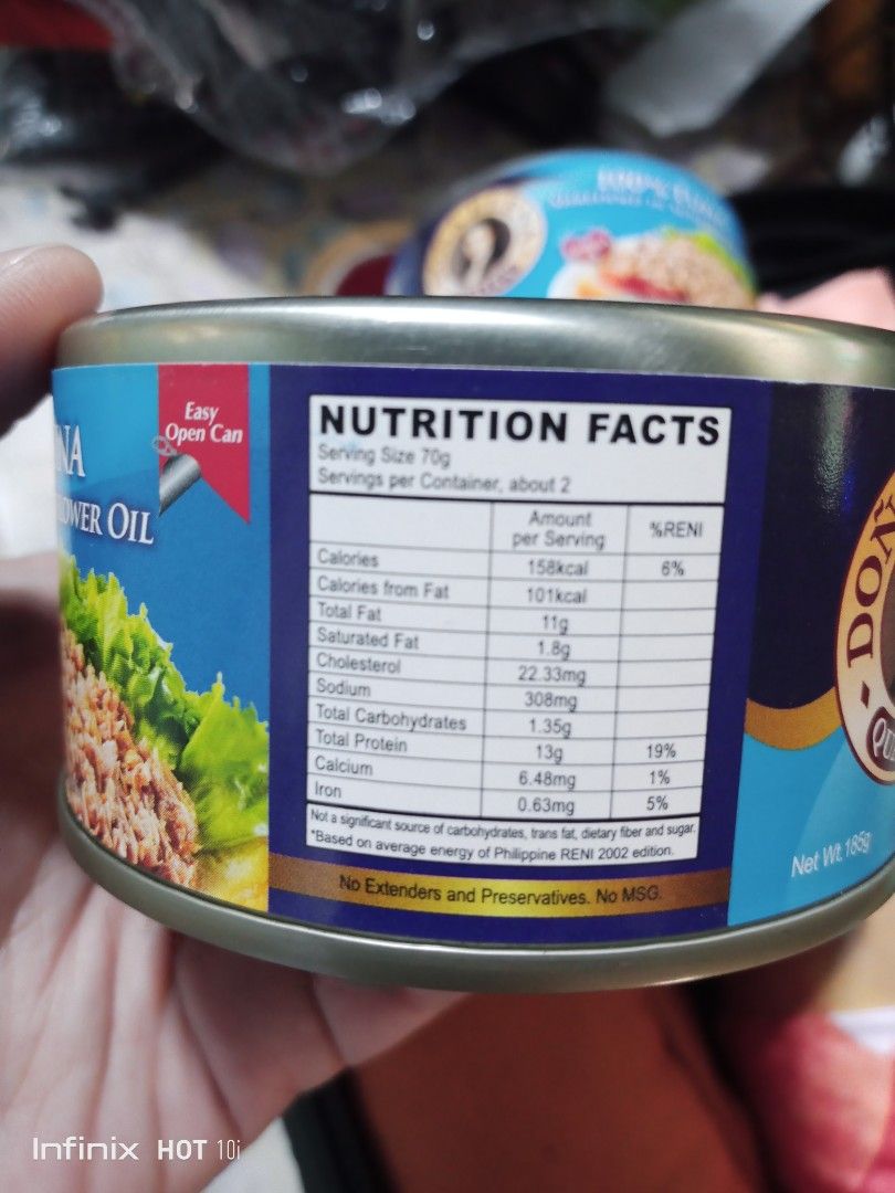 TUNA SUNFLOWER OIL, Food & Drinks, Other Food & Drinks on Carousell