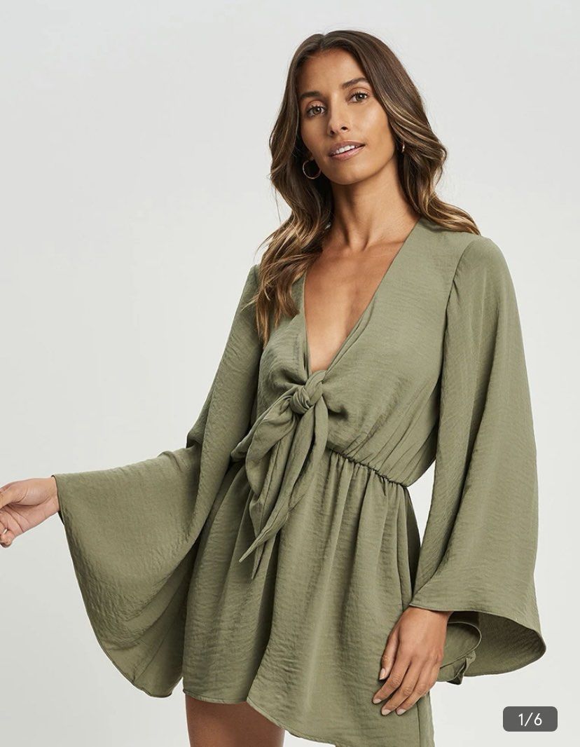 Tussah playsuit sale