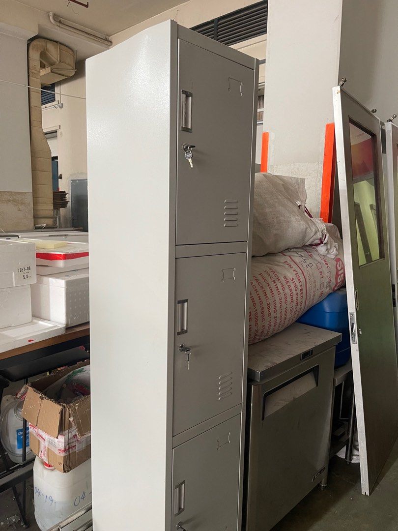 Used metal with keys, Furniture & Home Living, Furniture