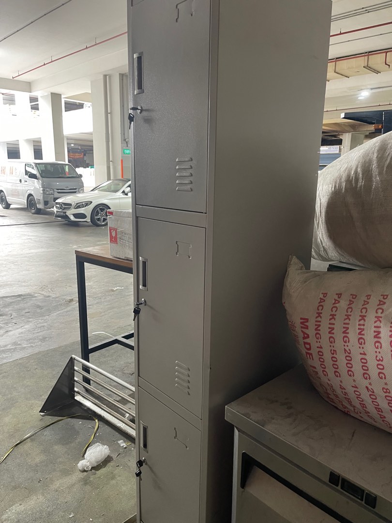 Used metal with keys, Furniture & Home Living, Furniture