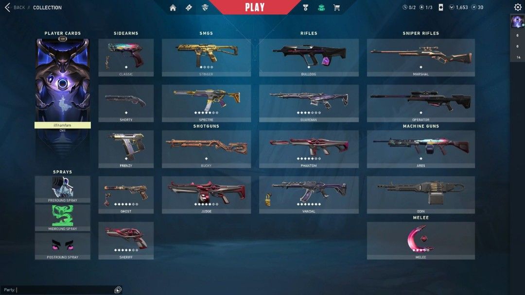 Valorant account ascendent rank with skins, Video Gaming, Video Games ...