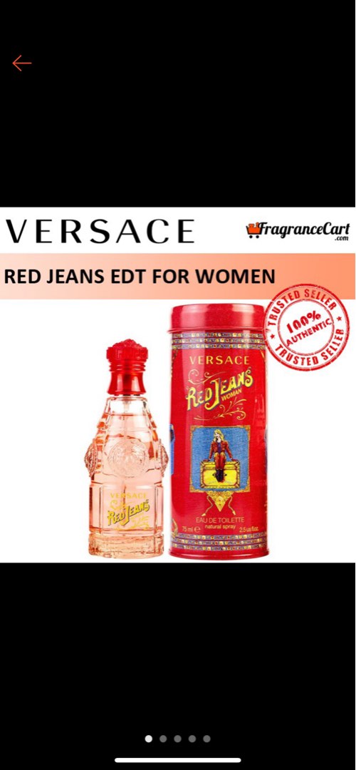 versace red jeans perfume AUTHENTIC, Beauty & Personal Care, Fragrance