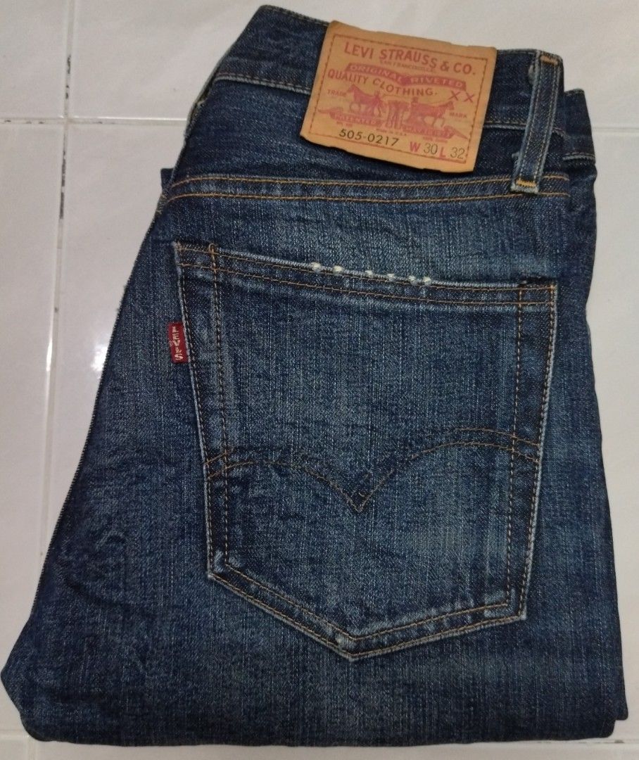 Levi's Vintage Clothing 505 1967 size 33 LVC XX Big E Selvedge Levi's Vintage Clothing 505 1967 size 33 LVC XX Big E Selvedge