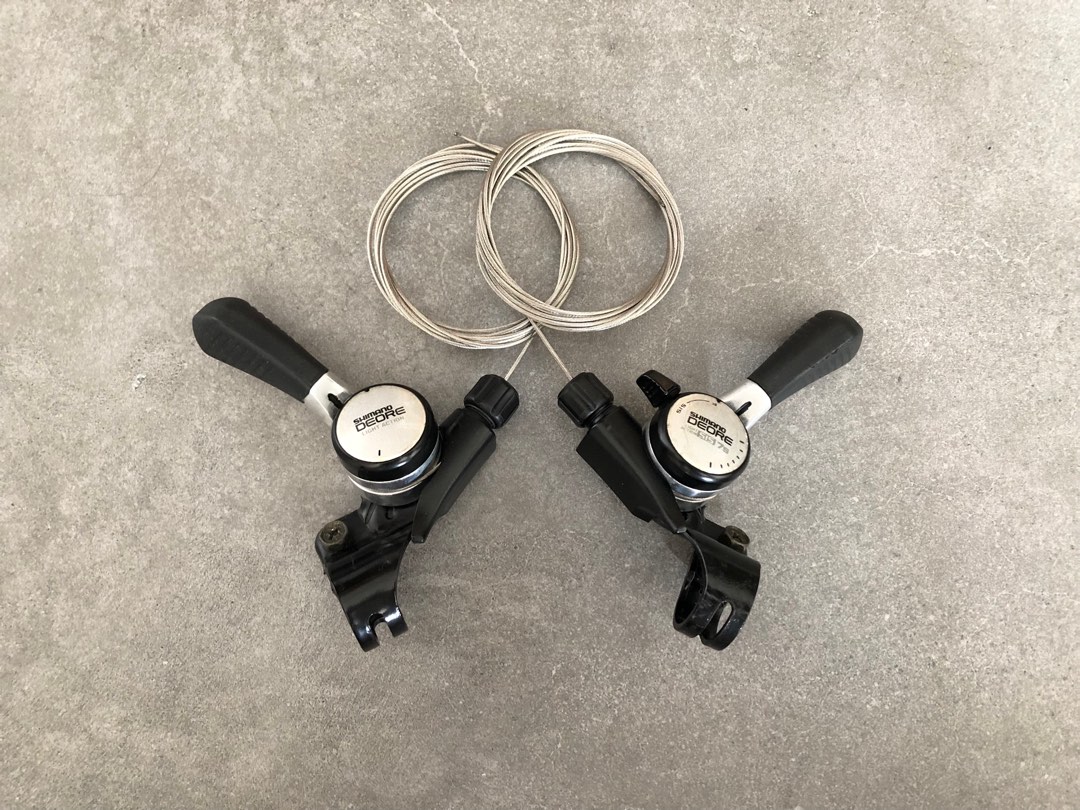 Shimano deore xt clearance thumb shifters