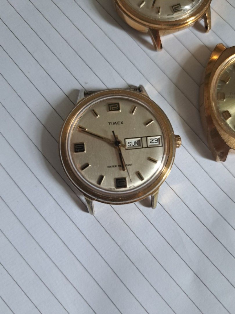 VINTAGE x5 TIMEX MECHANICAL WATCH, Men's Fashion, Watches & Accessories,  Watches on Carousell