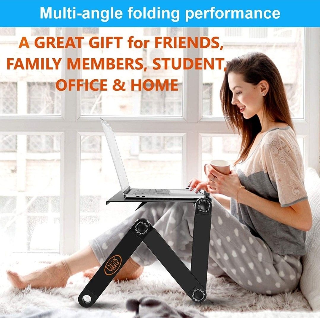 WTS Mint Condition Desk York Fully Adjustable Laptop Stand (with built