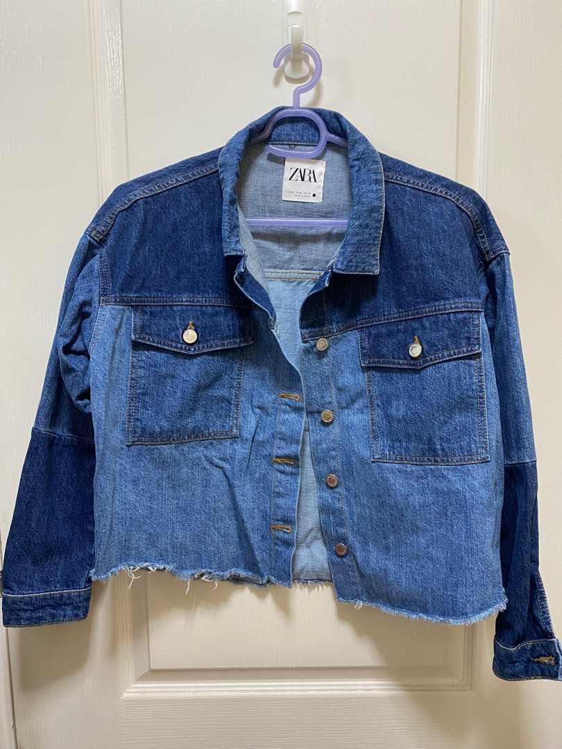 Zara Denim Jacket, Women's Fashion, Coats, Jackets and Outerwear on