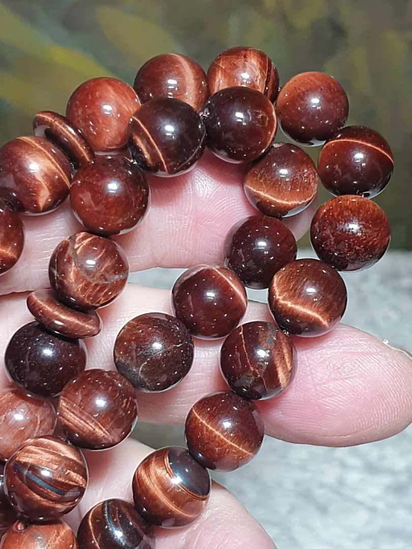 Red tiger eye beads online
