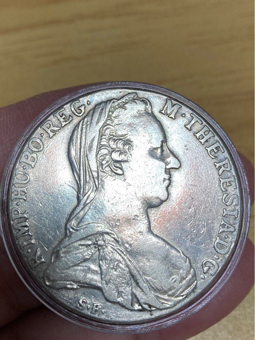 1780年奧地利銀幣！重量27.75克！2百多年歷史！品相一流！, 興趣及遊戲, 收藏品及紀念品, 錢幣- Carousell