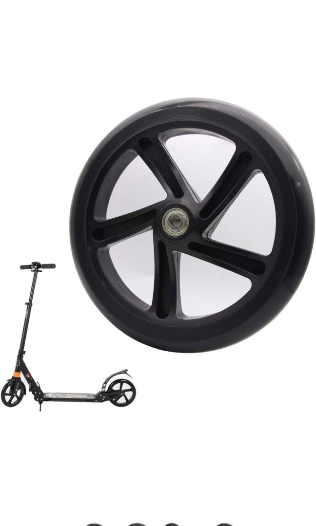 200mm Kick Scooter Wheels (New), Sports Equipment, PMDs, EScooters & E
