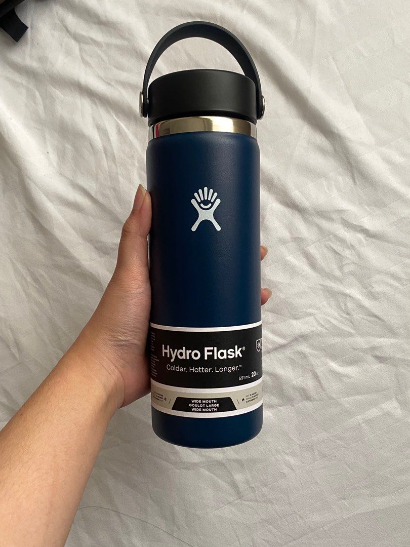 Hydro Flask 20 oz Wide Mouth Bottle Indigo