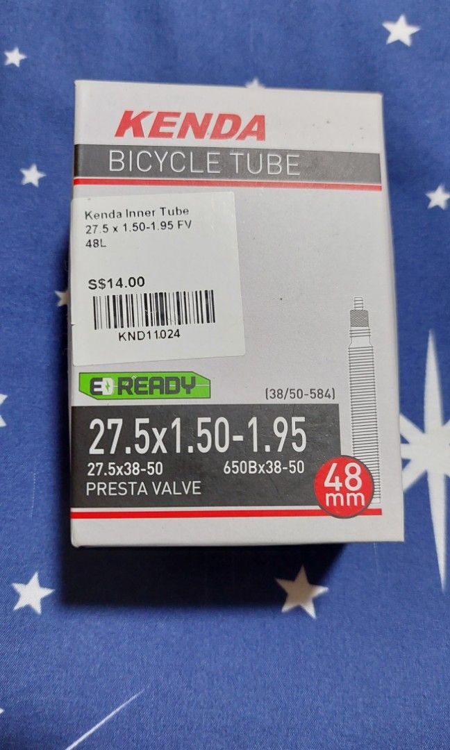 27.5 inner tube, Sports Equipment, Bicycles & Parts, Parts
