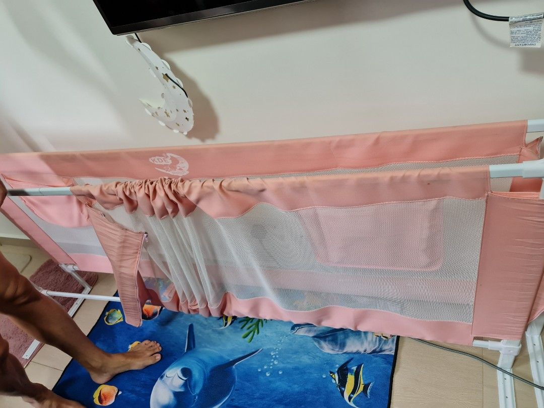 2x Bed guards at 60, Babies & Kids, Baby Nursery & Kids Furniture, Bed