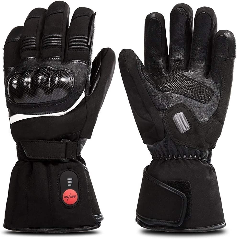 Mens heated motorcycle gloves sale