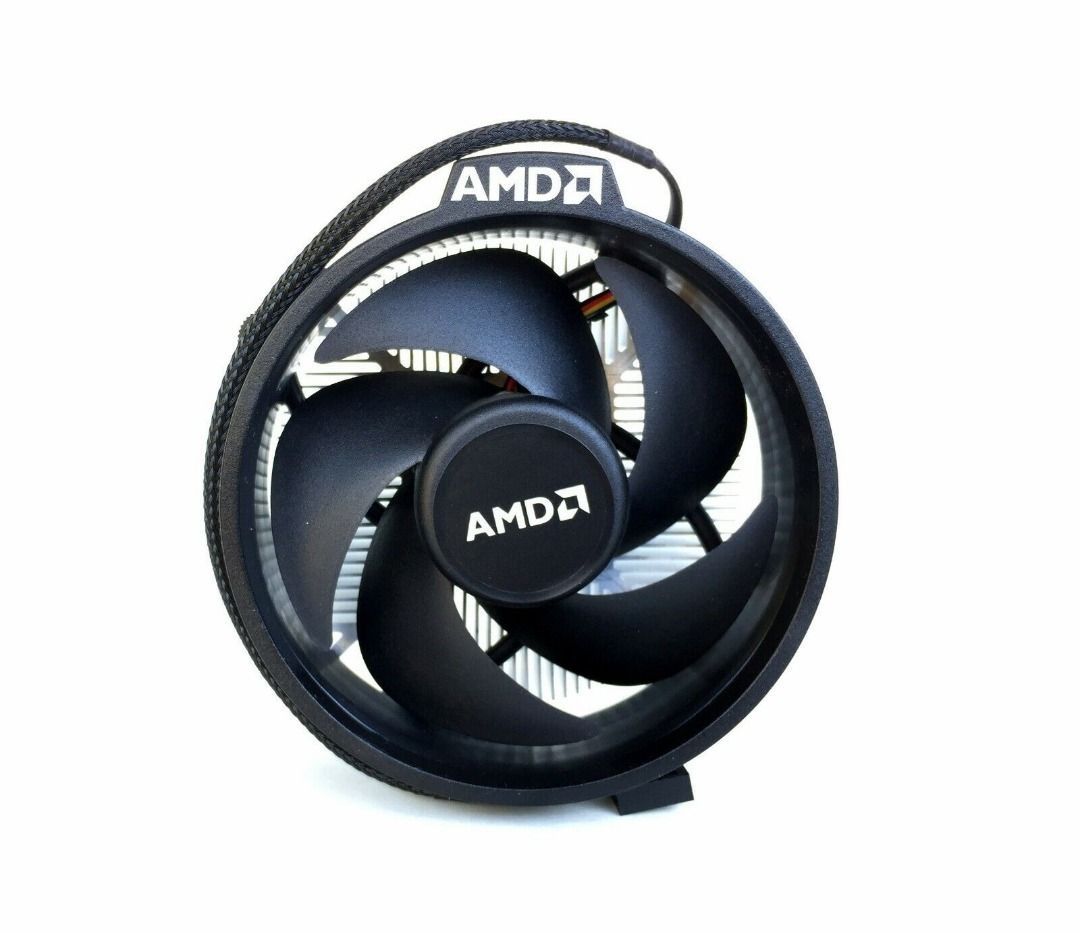 AMD AM4 CPU Cooler RGB 65W for Ryzen 5 3600, 2600, 2400G, 1400, 3300X, 2200G