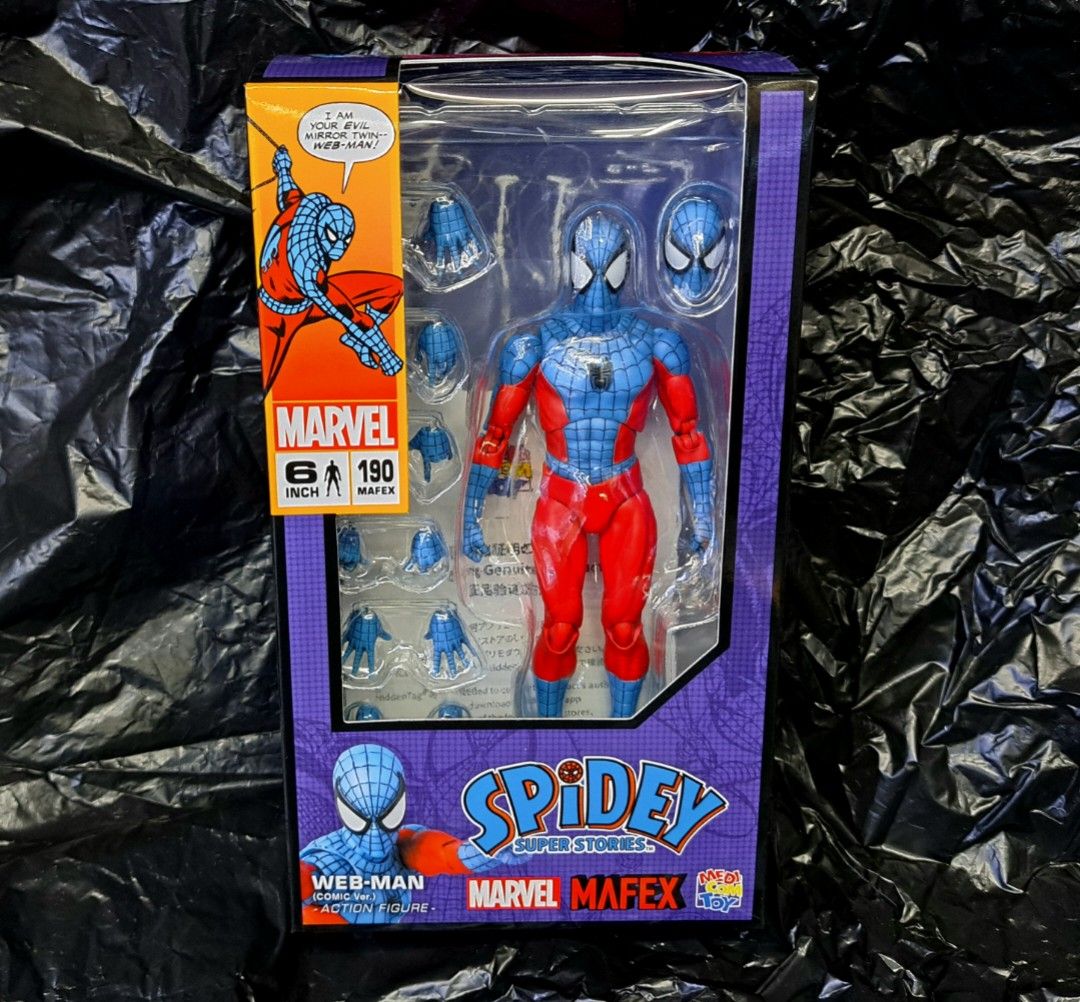 MAFEX No.190 WEB-MAN スパイダーマン Comic ver. Amazon.co.jp