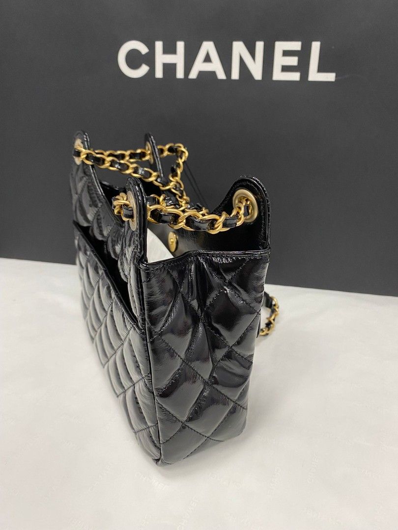 🐈‍⬛️ Chanel 23C Petit Sac Hobo small size, Luxury, Bags