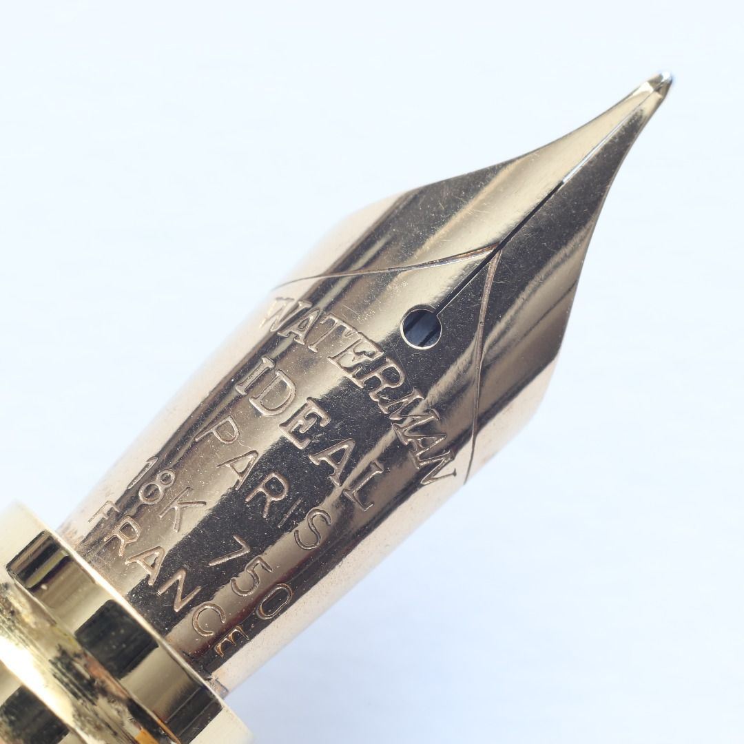 純銀Waterman Gentleman Sterling Silver Fountain Pen 法國墨水筆鋼筆 