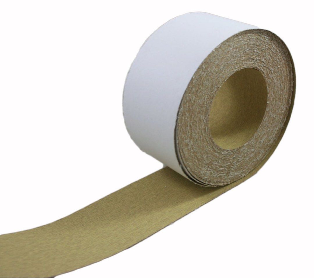 Abrasive Sandpaper Roll With Double Side Tape 75MM X 50M, Everything