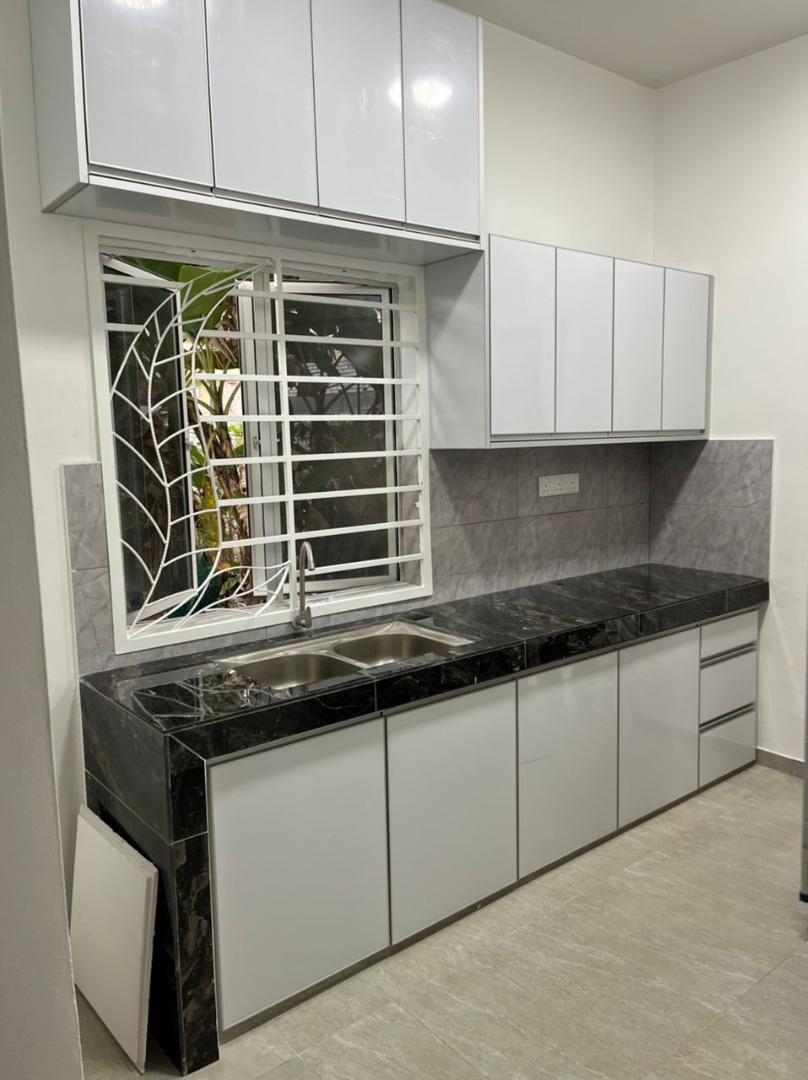 ACP Aluminium Kitchen Water Proof Kitchen Furniture