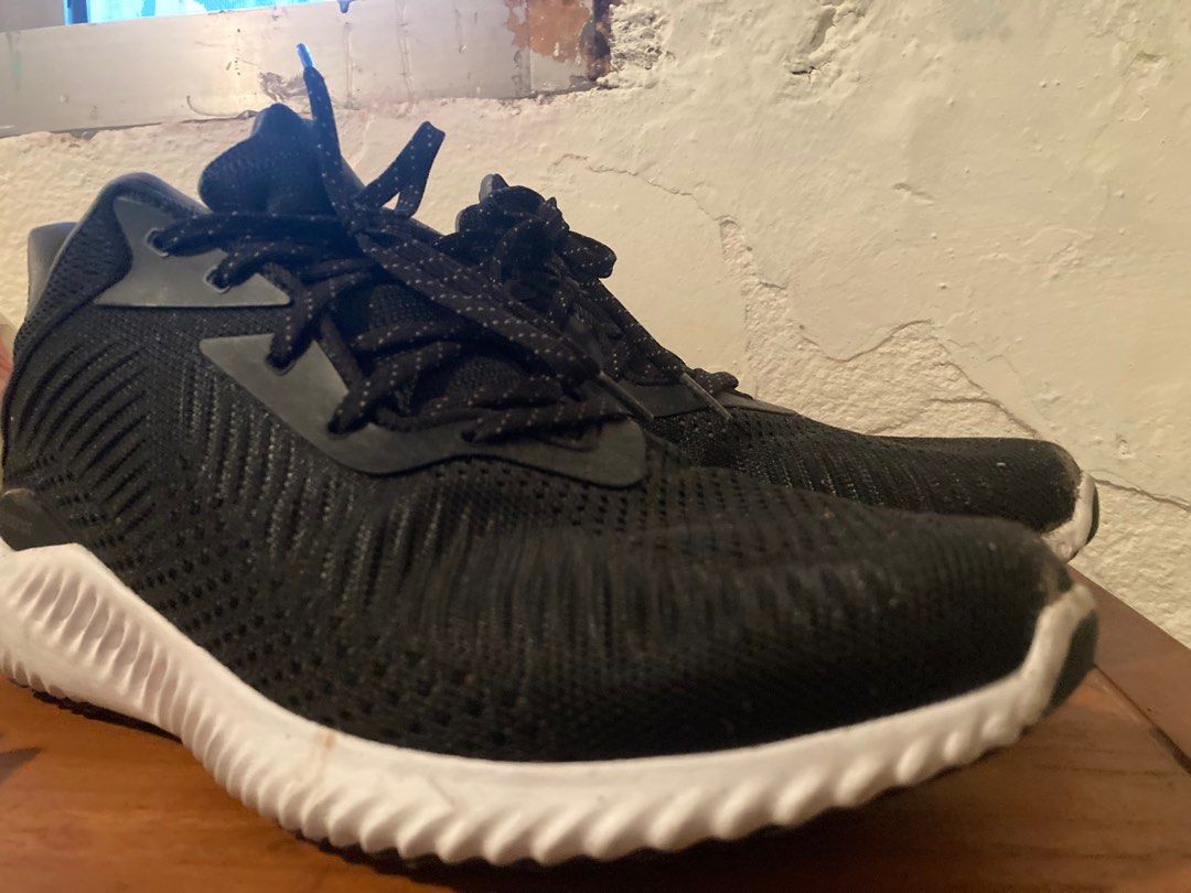 ADIDAS Alphabounce EK 男慢跑鞋黑-GW2268, 他的時尚, 鞋, 運動鞋在旋轉拍賣
