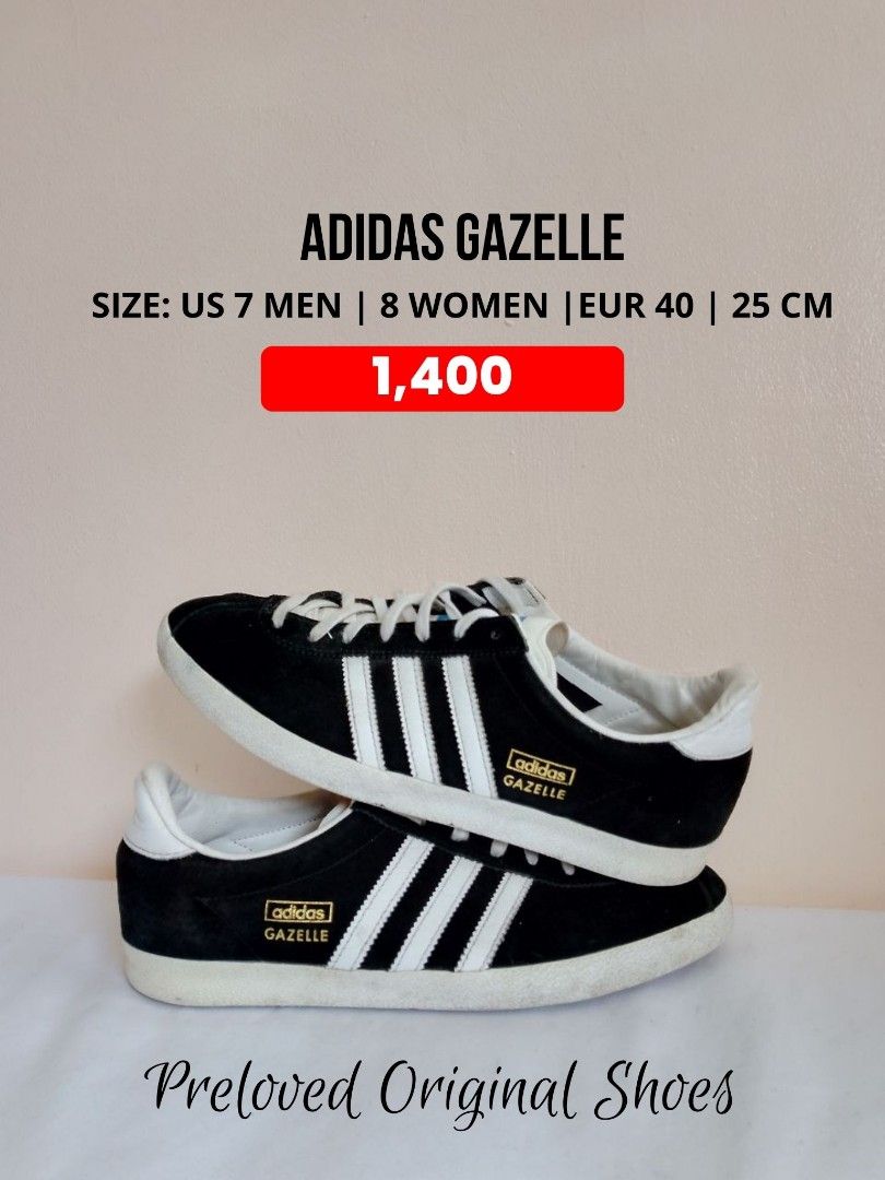 Adidas gazelle store mens size 8