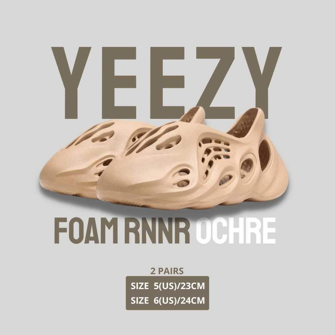 Adidas YEEZY Foam Rnnr Ochre, Men's Fashion, Footwear, Slippers