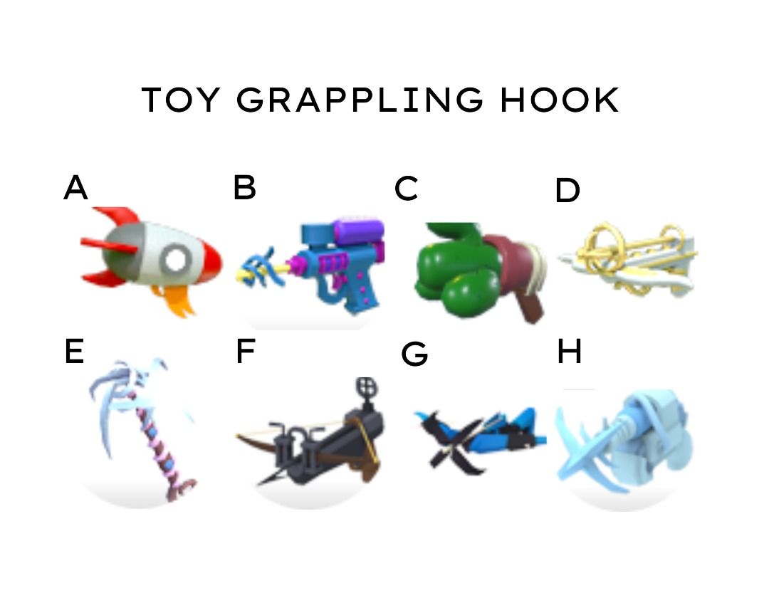 Adopt Me Toys Grappling Hook And Pogo Stick Video Gaming Video