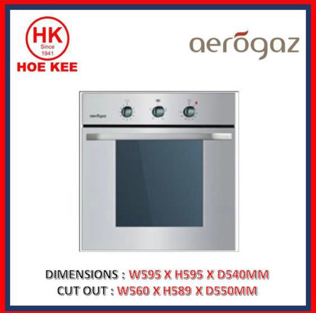 Aerogaz built in oven, TV & Home Appliances, Kitchen Appliances, Ovens