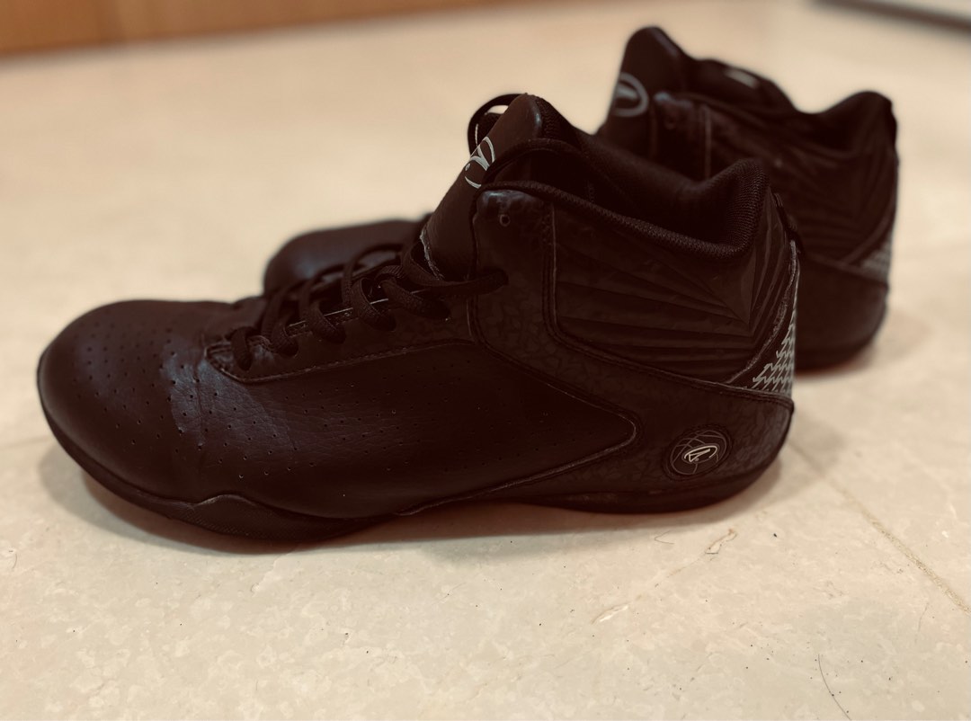 All black basketball shoes, Men's Fashion, Footwear, Sneakers on Carousell