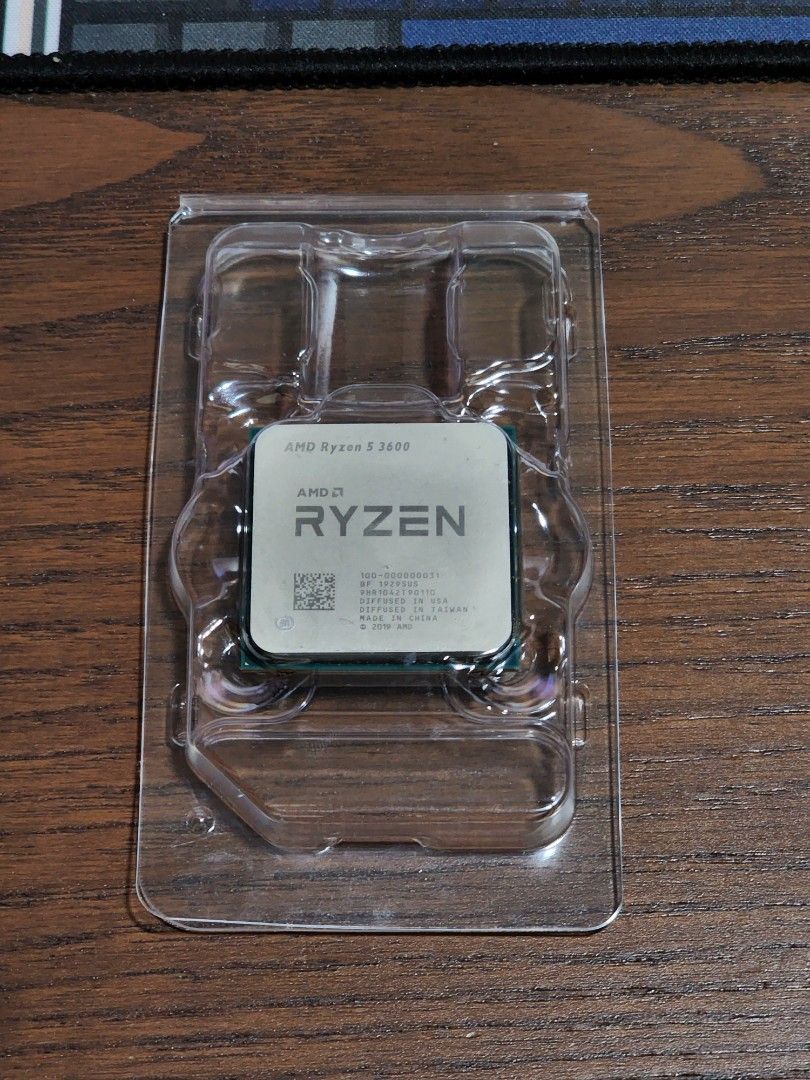 AMD Ryzen 5 3600, Computers & Tech, Parts & Accessories, Computer Parts ...