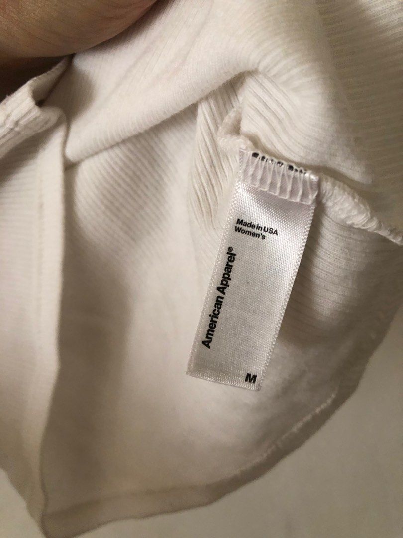 American Apparel White Shirt (Category: Shirts) located in Quezon City. Submitted by sarluvs (Listing ID 1202743593, Image 2). Description: More negotiable if you buy 2 or more items from my shop.