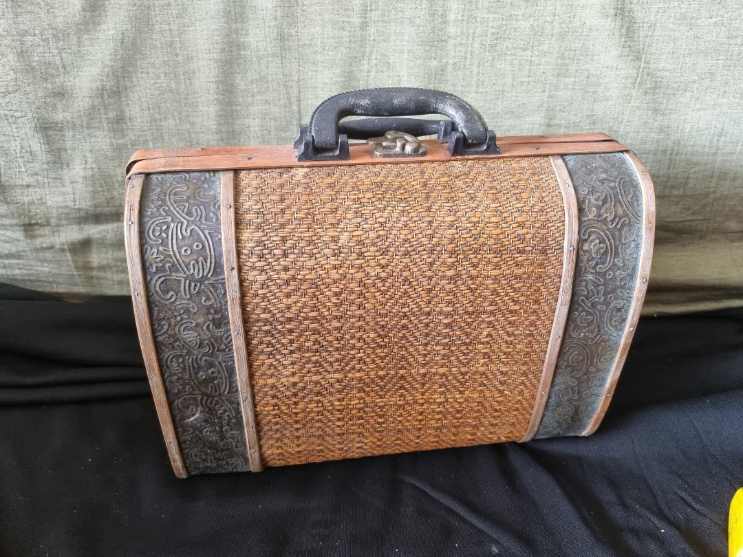 antique vintage suitcase