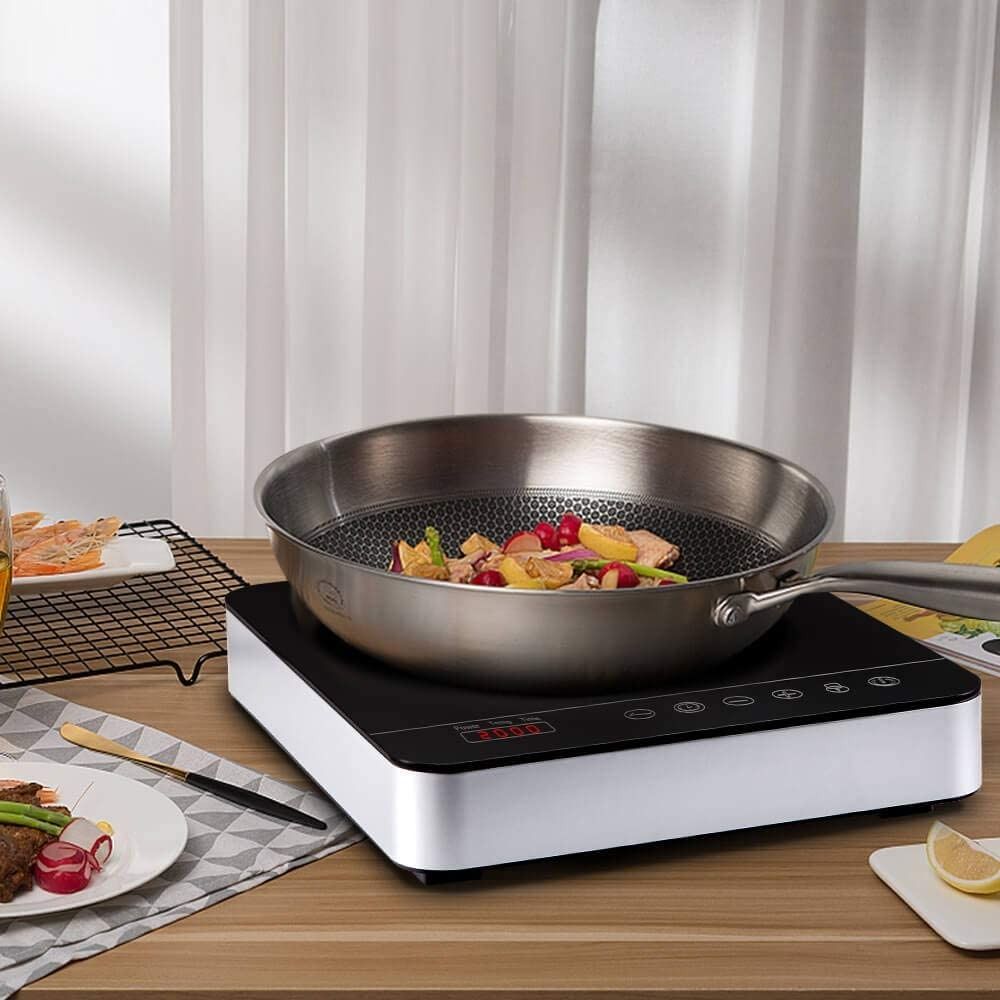 Duxtop Induction Hob, Single Induction Hob With LCD Display, Sensor Touch Control, 10-Hour Timer - View #4