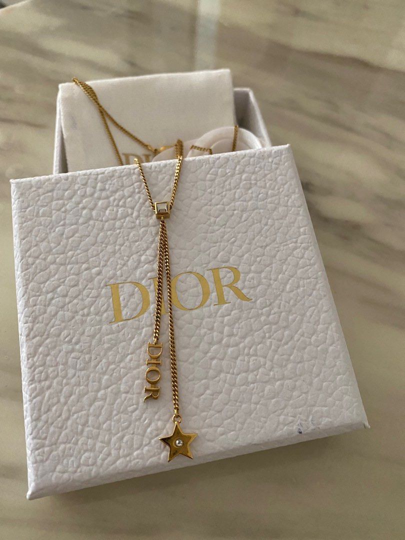 Authentic Christian Dior Revolution Necklace, Women's Fashion, Jewelry