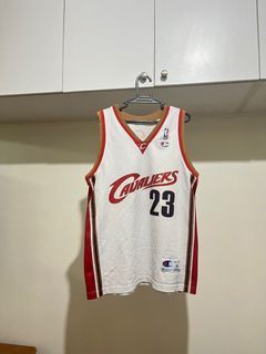 NBA JERSEY CLEVELAND CAVALIERS LEBRON JAMES Adidas Classic SZ L VTG 1200