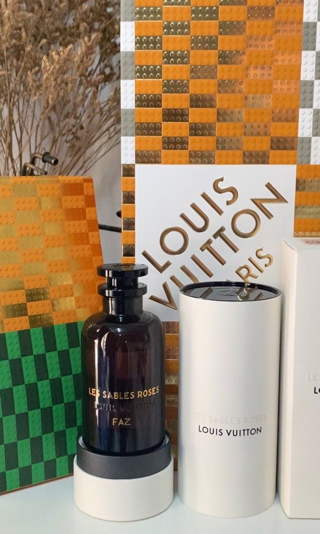 Louis Vuitton Les Sables Roses fragrance unboxing 